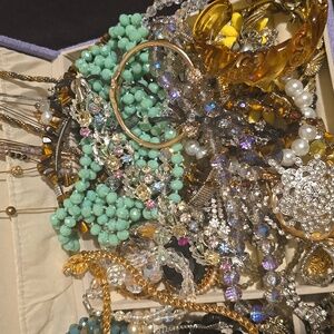 Craft and broken jewelry